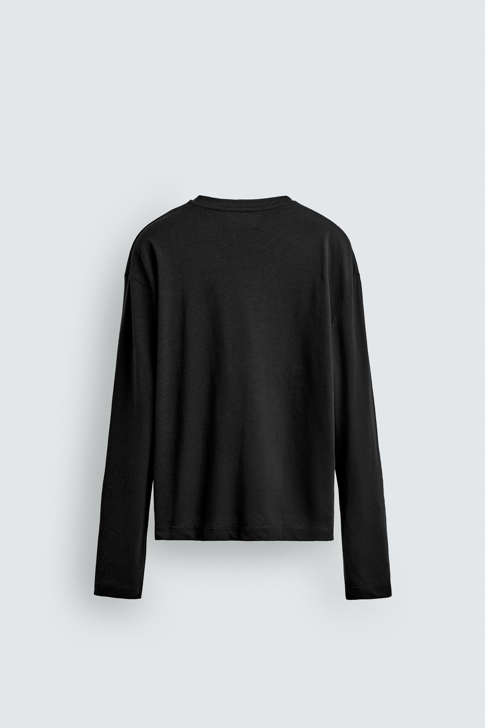 COTTON LINEN BLEND T-SHIRT